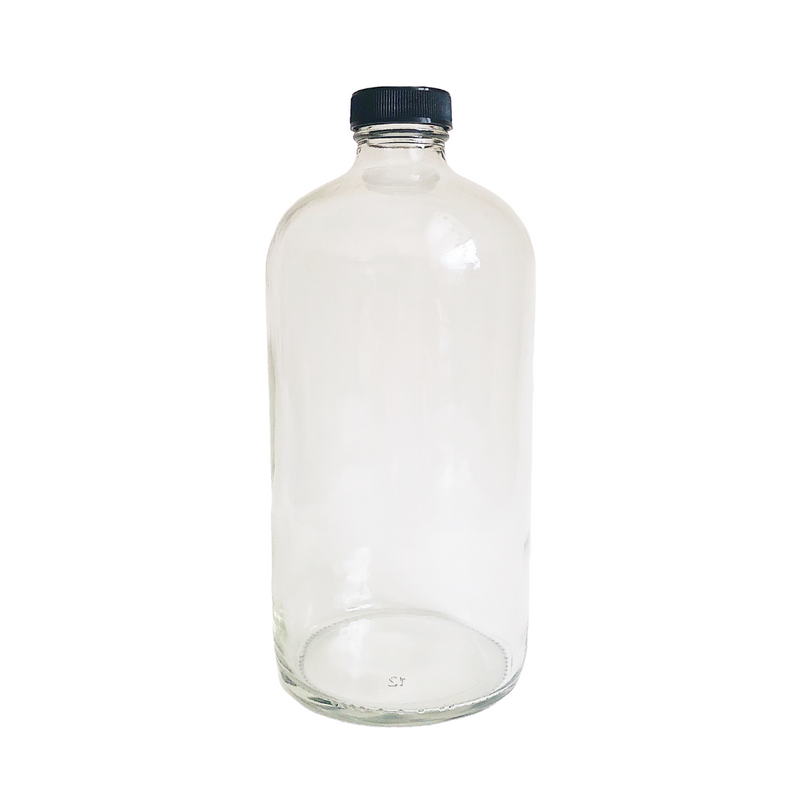 Glass Bottles: Zero-waste Reusable Flint Glass Bottle With
