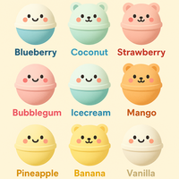 Non-Toxic Bath Bomb Set For Kids