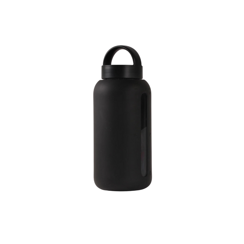 Reusable Glass and Silicone Water Bottle