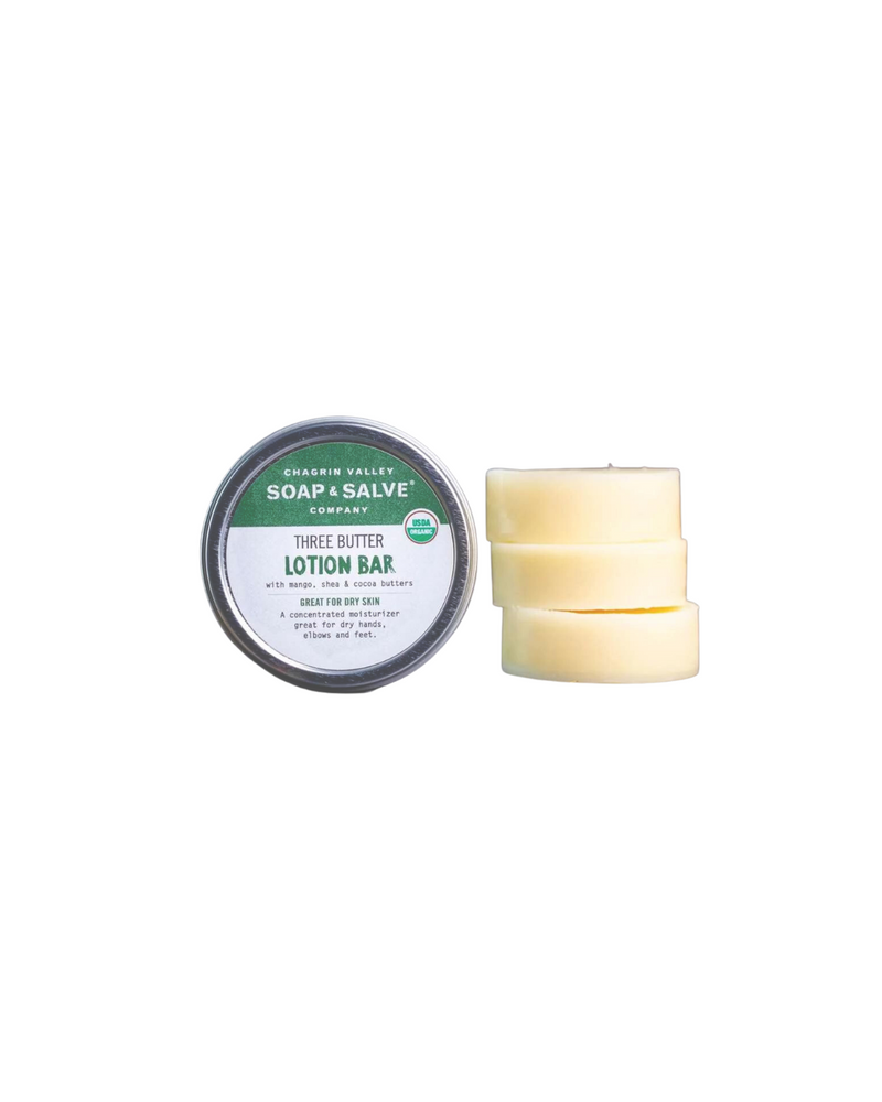 Three Butter Lotion Bar