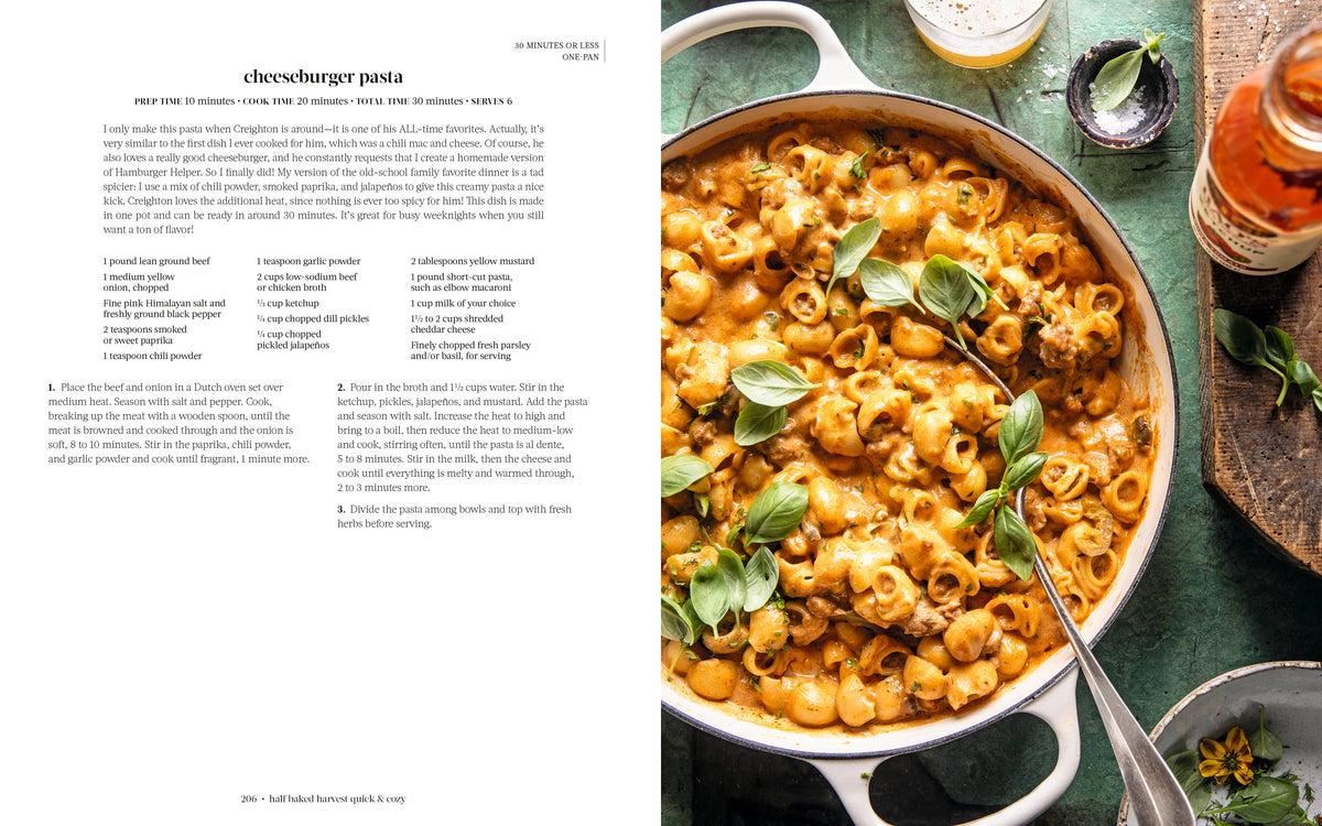 Half Baked Harvest:  Quick & Cozy Cookbook