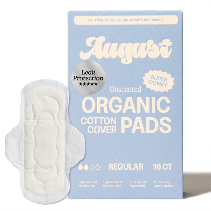 Sustainable Regular Pads w/ Wings - 16 ct