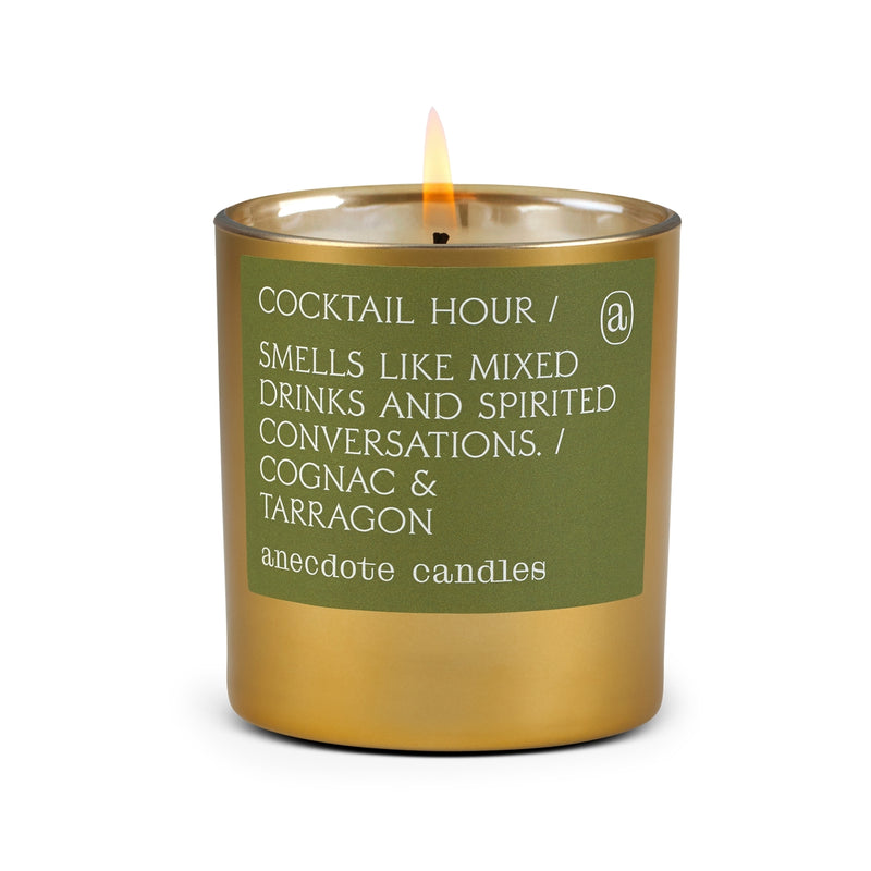 Holiday Gold Tumbler Candle
