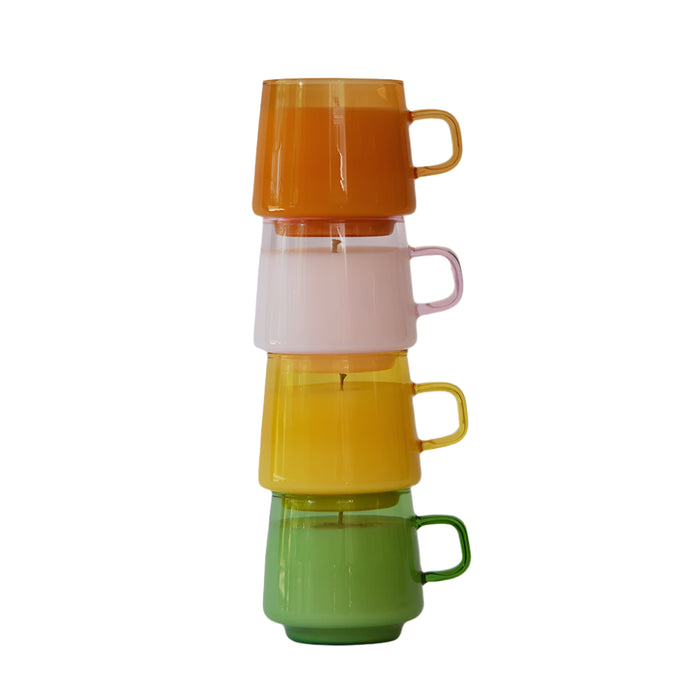 Glass Mug Candles