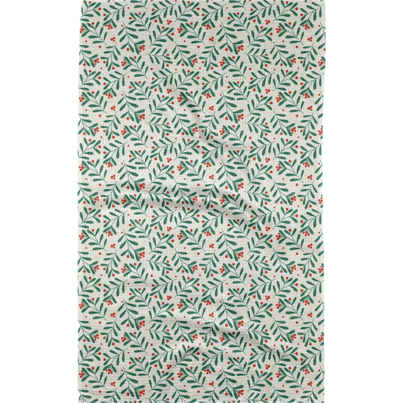 Holiday Quick-Drying Kitchen Tea Towel