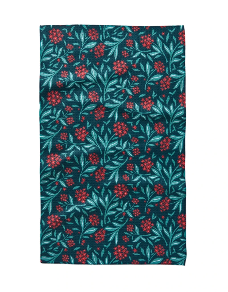 Holiday Quick-Drying Kitchen Tea Towel