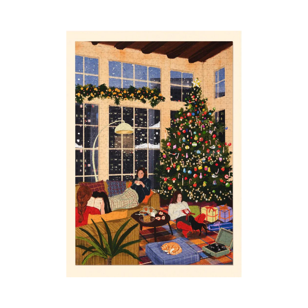 1000 Piece Puzzle: Christmas in the City