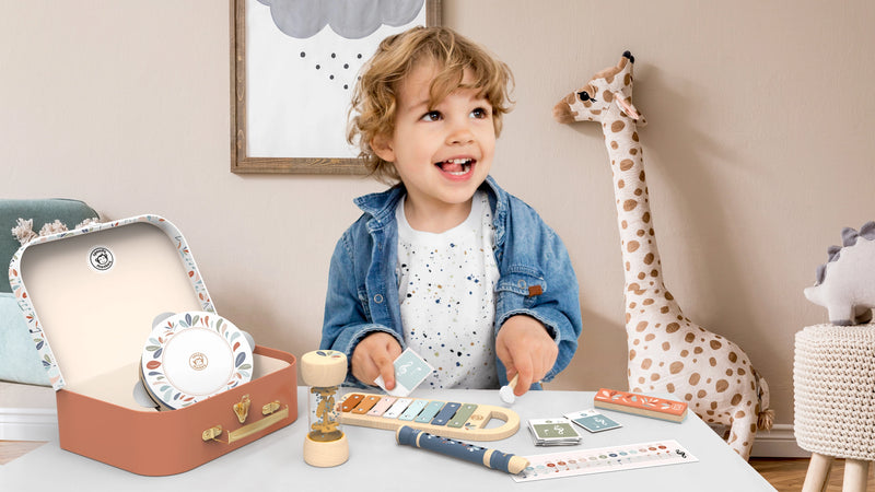 Five Piece Kid's Musical Instrument Set