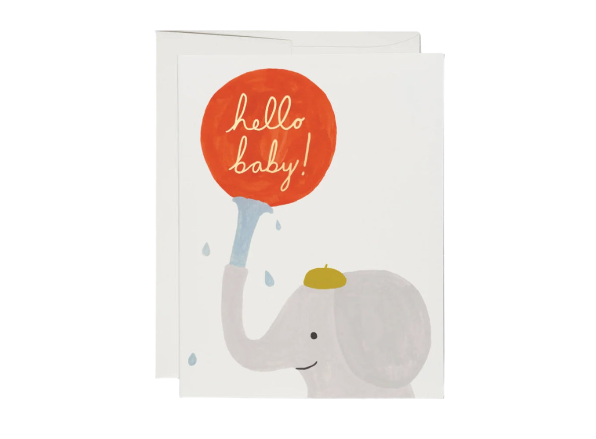Baby Card: Elephant