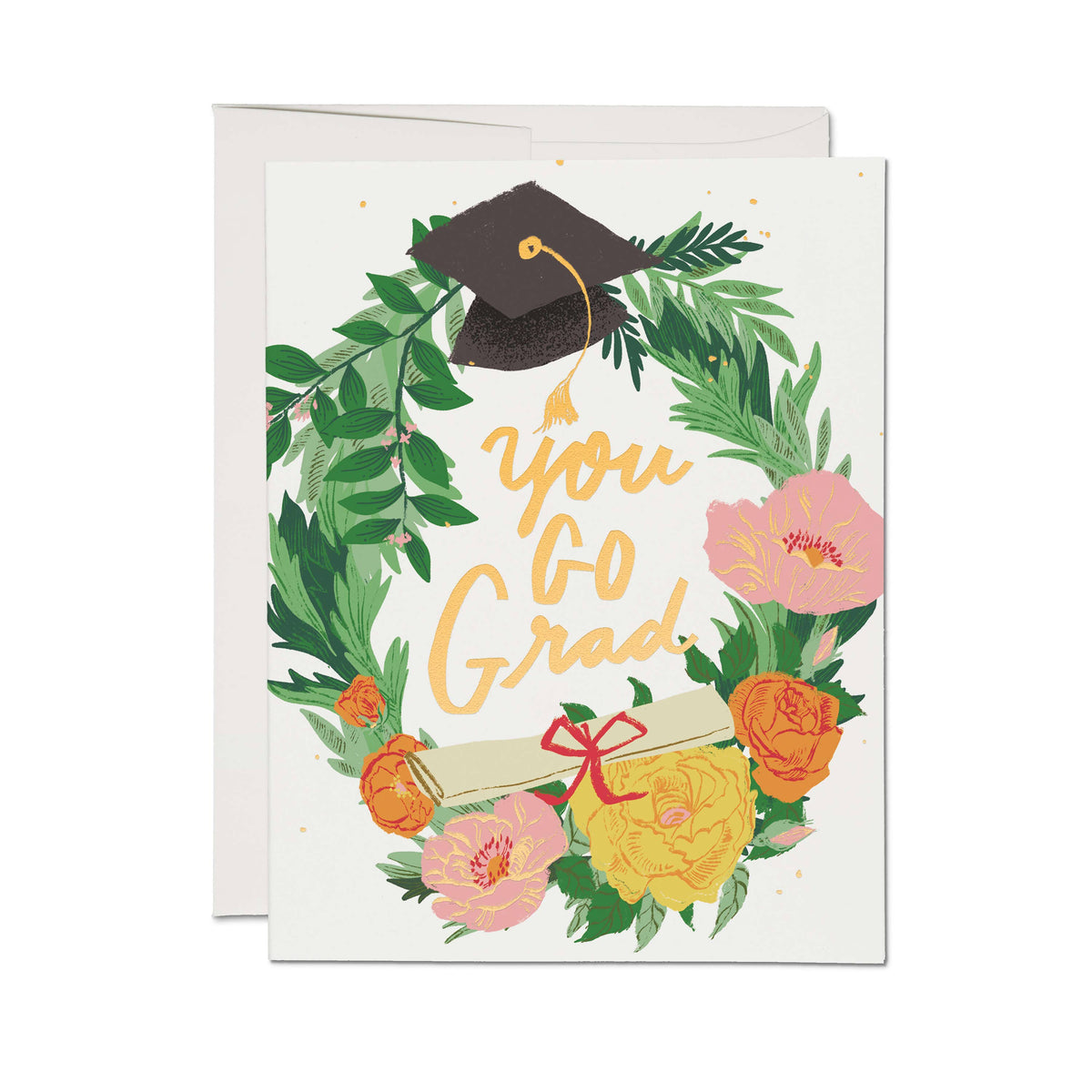 Graduation Card: Wreath