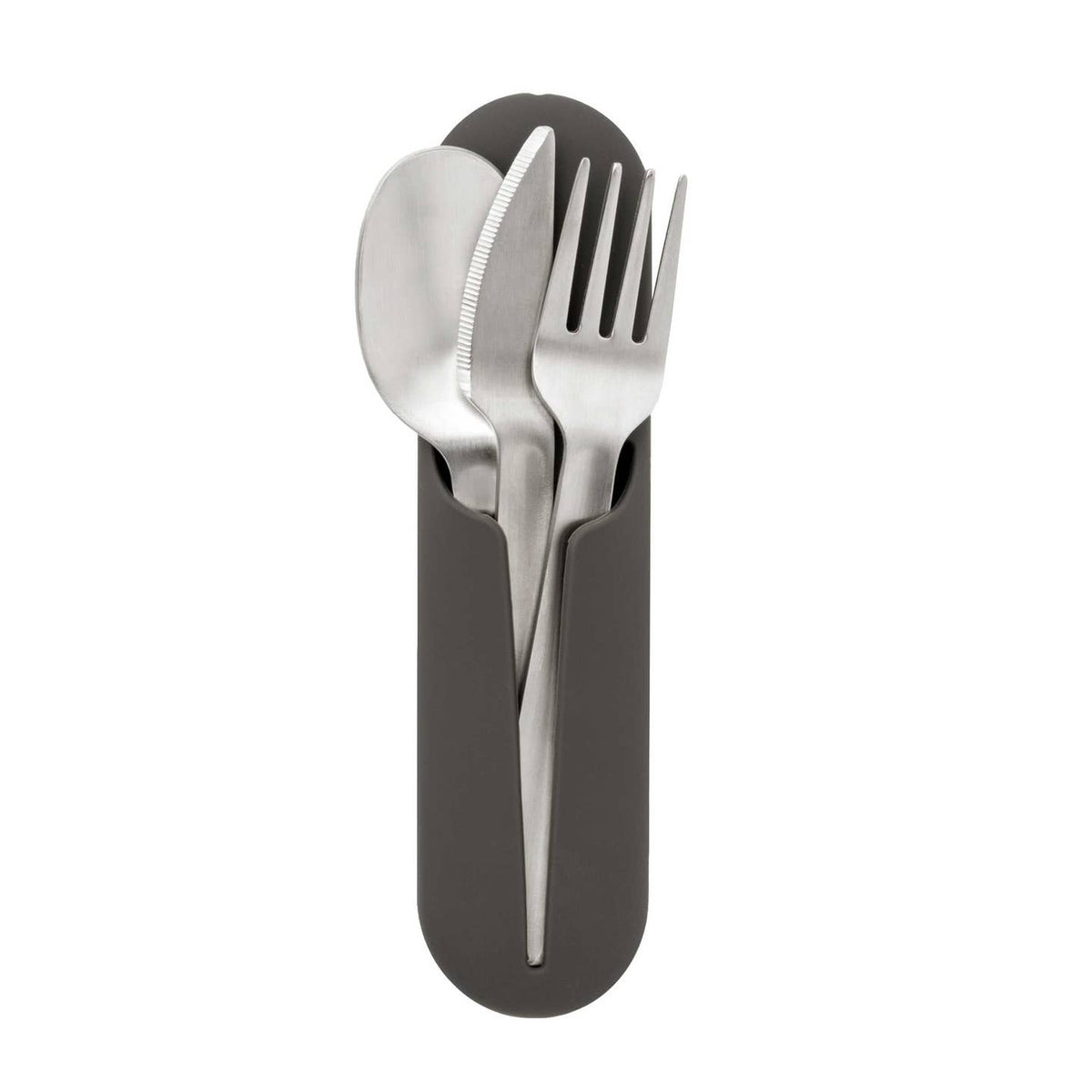 Reusable Utensil Set in Silicone Case