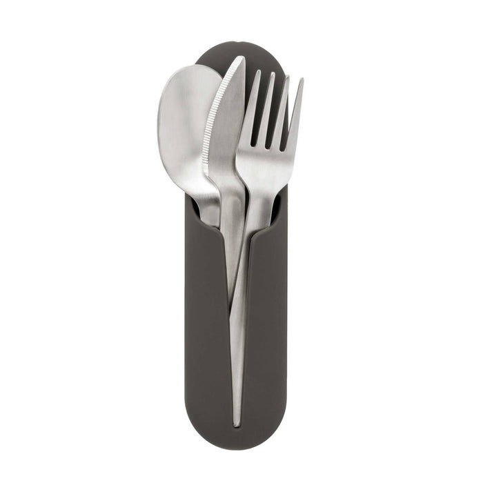 Reusable Utensil Set in Silicone Case