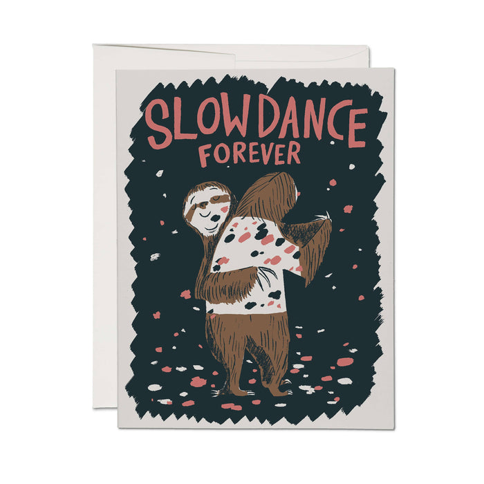 Love & Friendship Card: Slow Dance Sloths