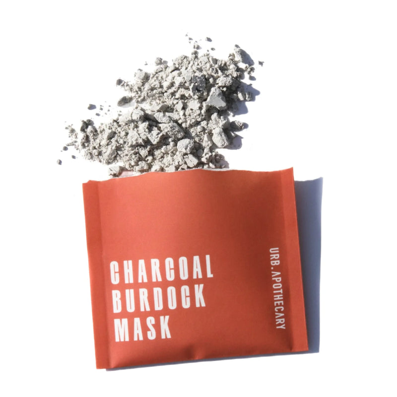 Single-Serve Charcoal Burdock Face Mask