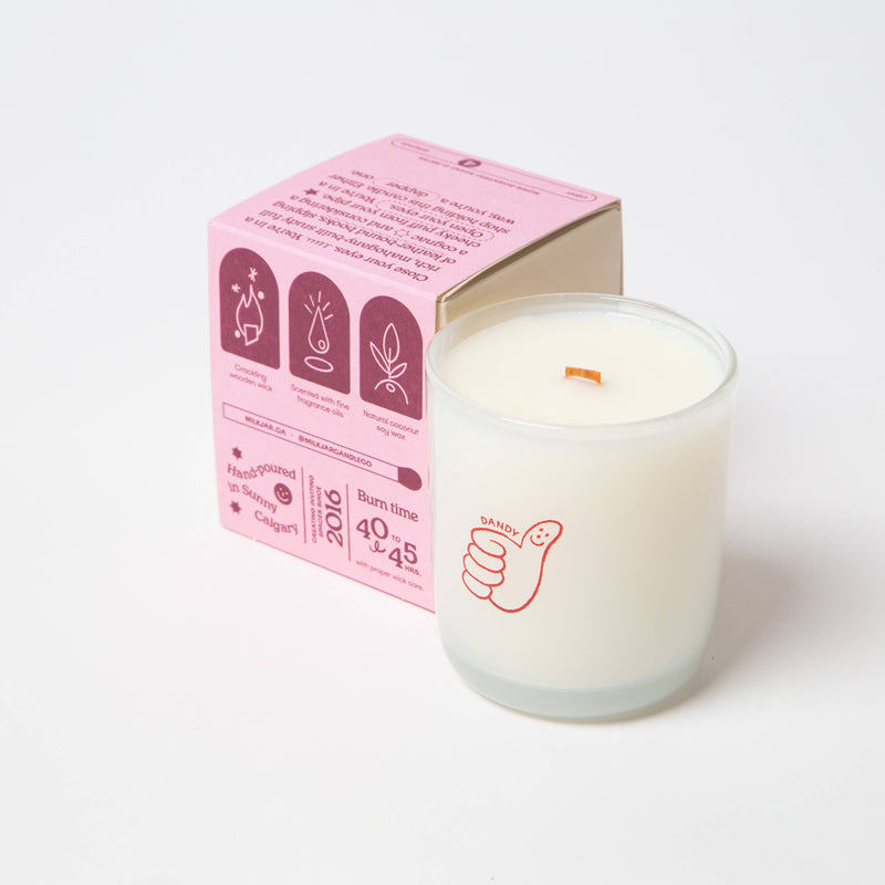 Dandy - Mahogany, Firewood & Pine Coconut Soy Candle