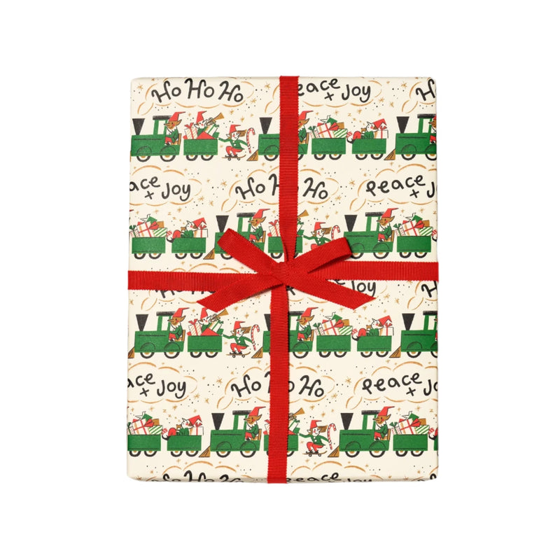 Compostable & Recyclable Holiday Wrapping Paper