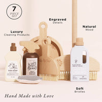 Eco-Friendly Cleaning Wooden Play Set