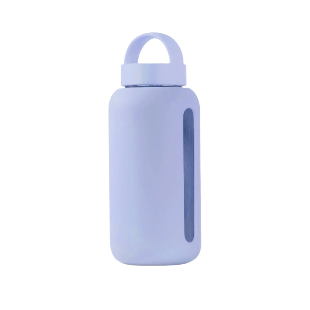 Reusable Glass and Silicone Water Bottle