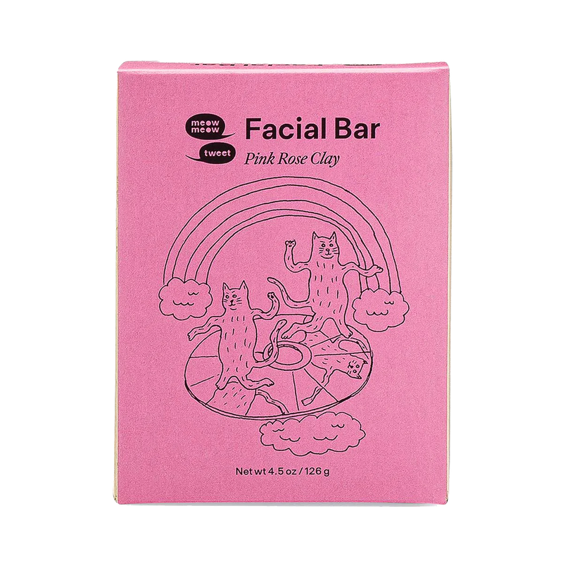 Pink Rose Clay Facial Bar