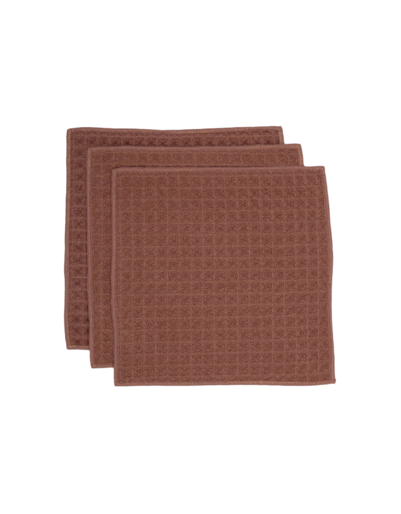 Waffle Washcloth Set