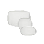 Reusable Silicone Stretch Baking Lids - Set of 3