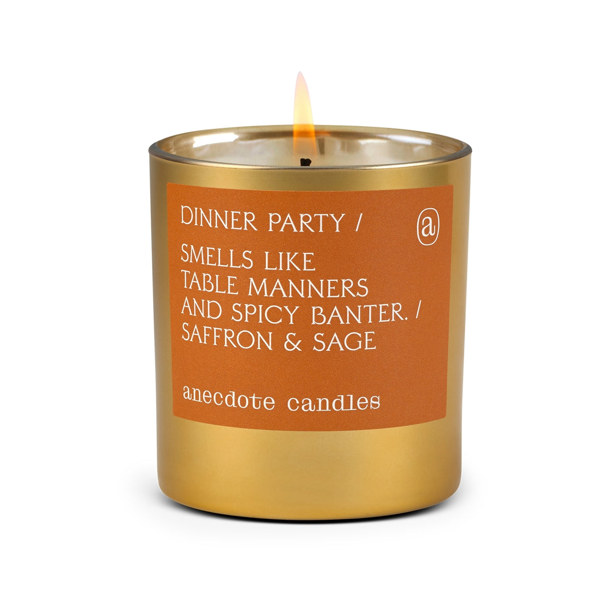 Holiday Gold Tumbler Candle