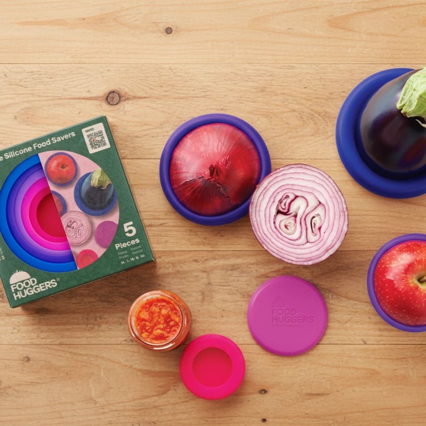 Reusable Silicone Food Covers - Set of 5