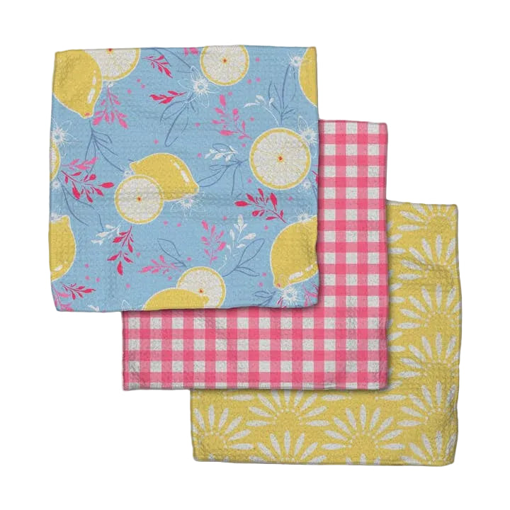 Quick-Drying Dishcloths —  Set of 3