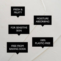 Plastic-Free Refillable Deodorant with Macadamia + Bergamot
