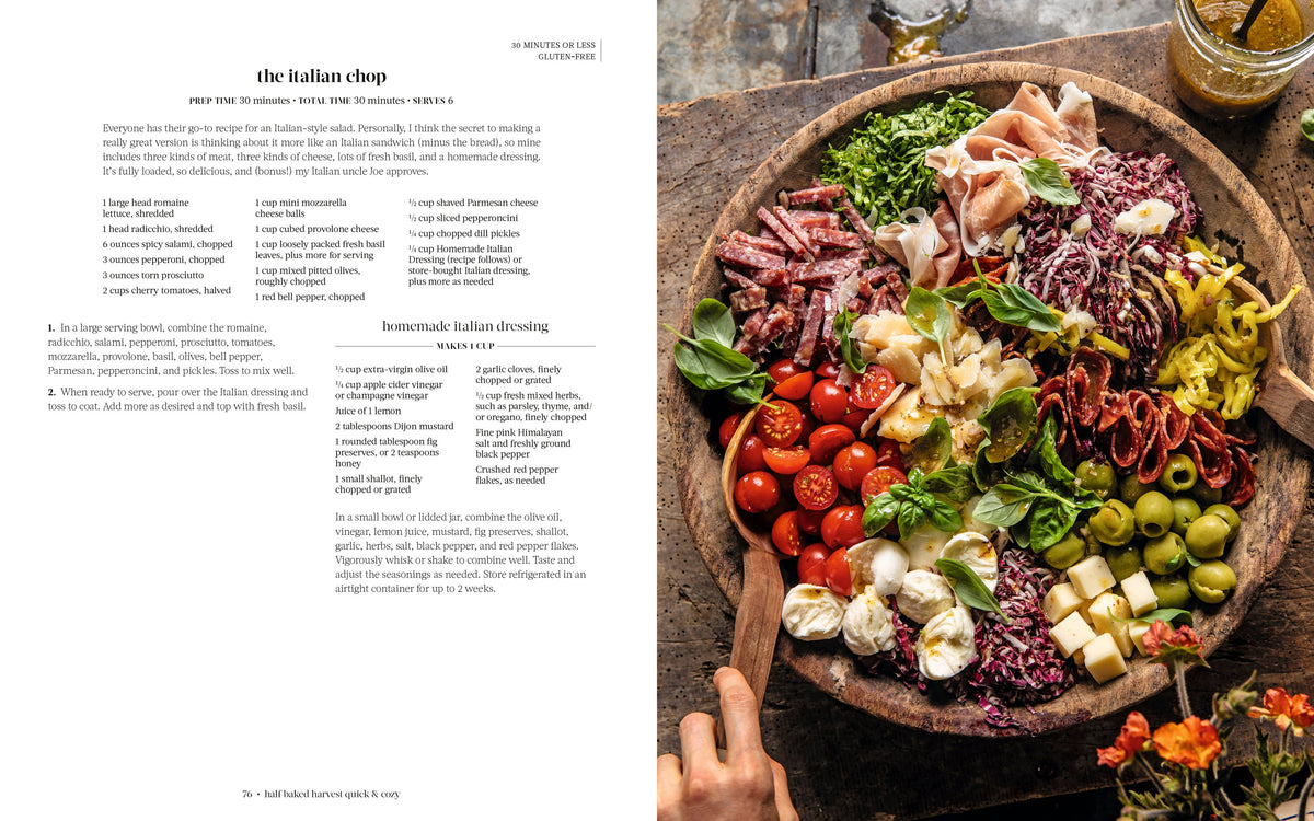 Half Baked Harvest:  Quick & Cozy Cookbook