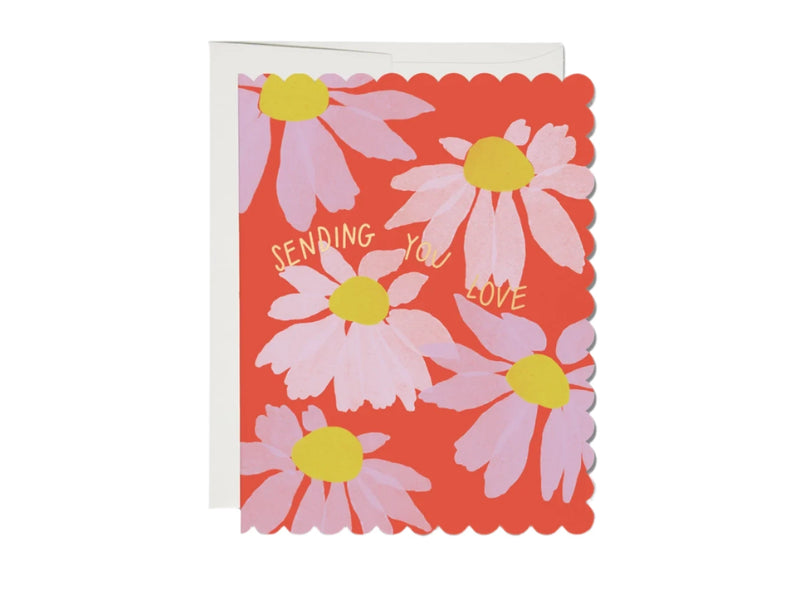 Sympathy + Support Card:  Sending Love