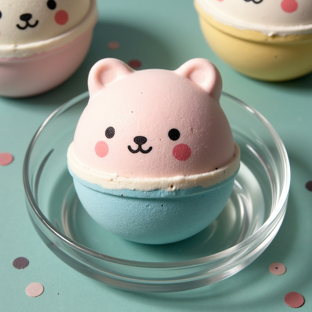 Non-Toxic Bath Bomb Set For Kids