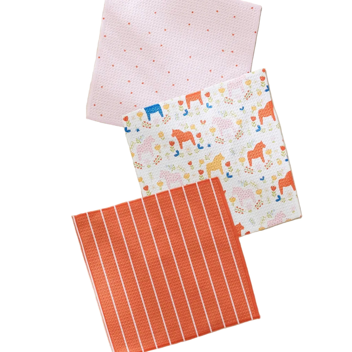 Quick-Drying Dishcloths —  Set of 3