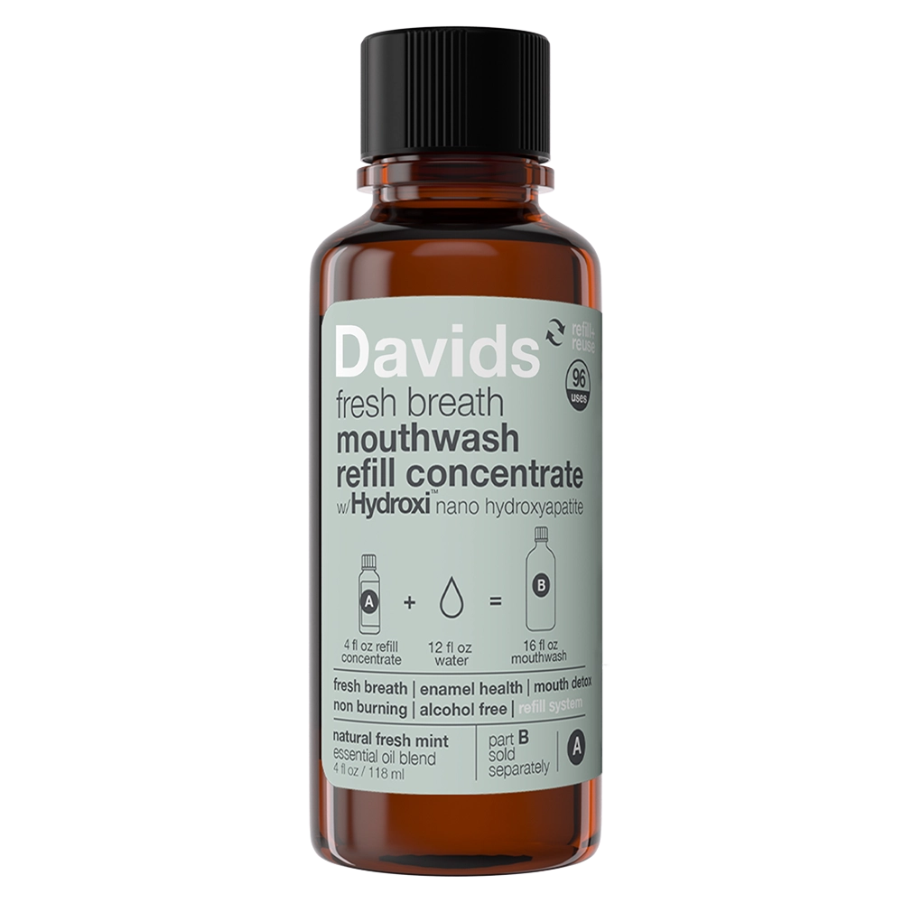 Davids Refillable Liquid Mouthwash