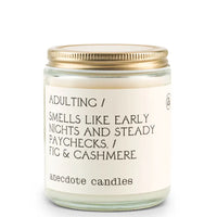 Anecdote Candle – Glass Jar (7.8 oz)