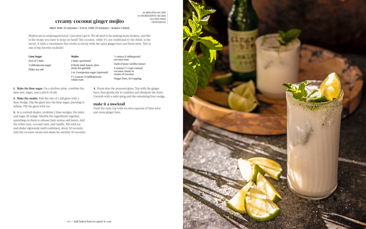 Half Baked Harvest:  Quick & Cozy Cookbook