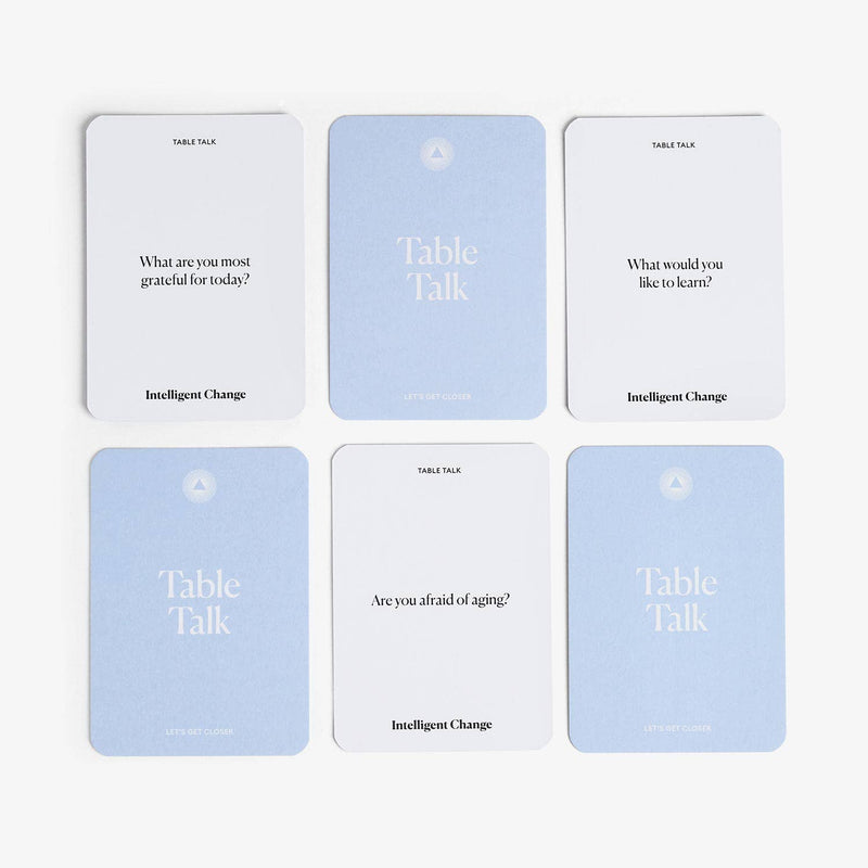 Let's Get Closer: Table Talk Conversation Cards