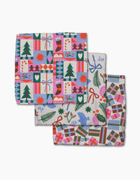 Holiday Quick-Drying Dishcloth Set