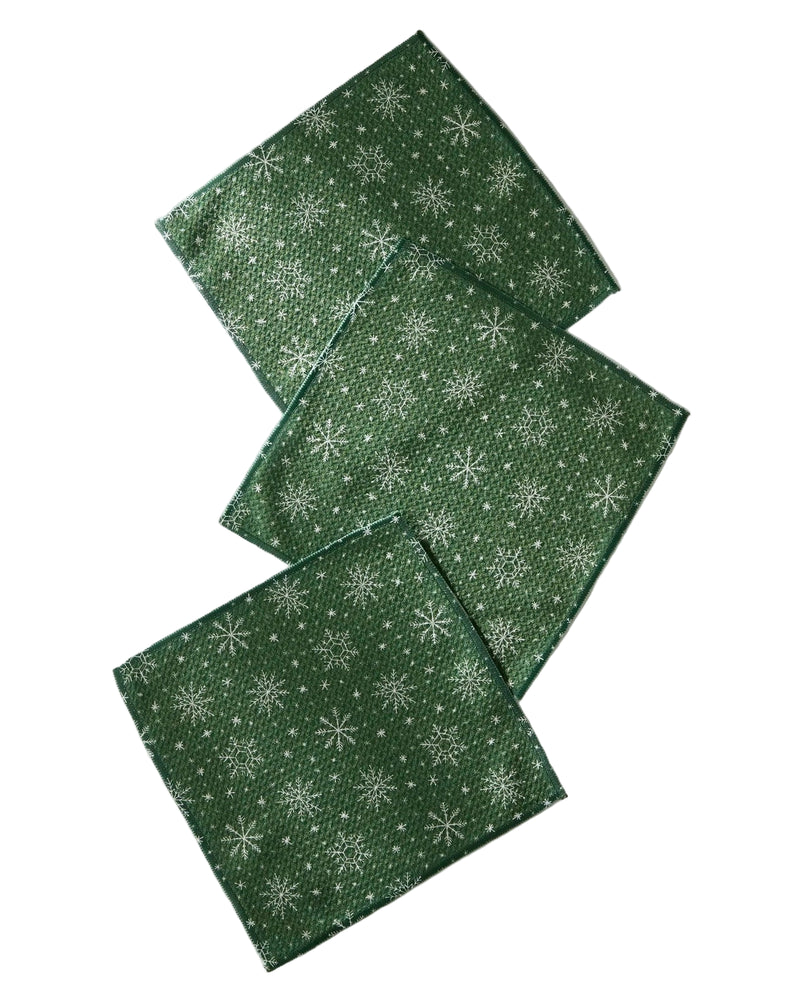 Holiday Quick-Drying Dishcloth Set