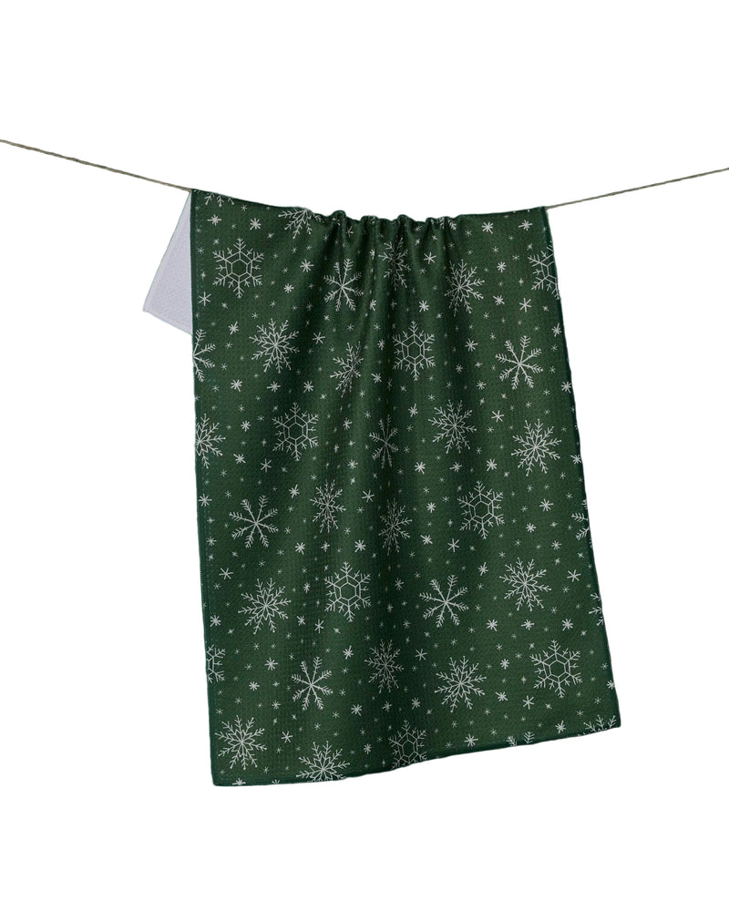 Holiday Quick-Drying Kitchen Tea Towel