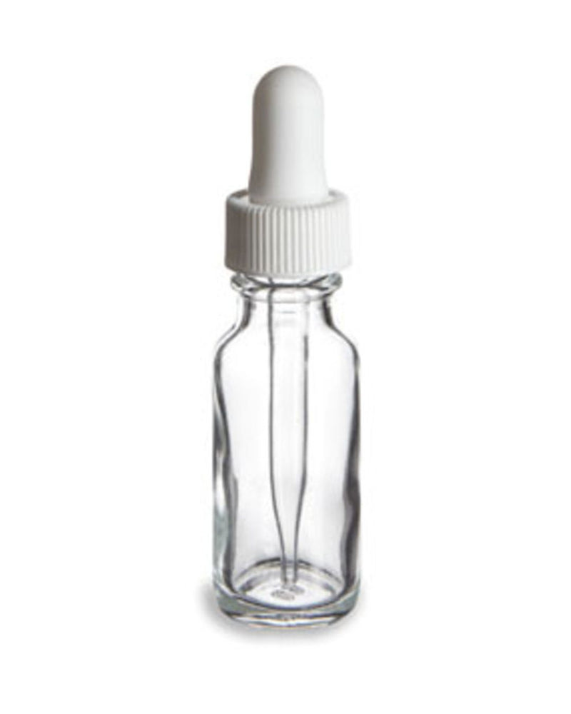 Refillable Glass Bottle with Dropper