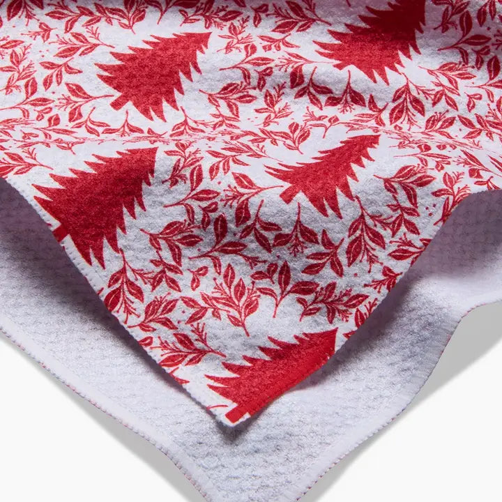 Holiday Quick-Drying Kitchen Tea Towel