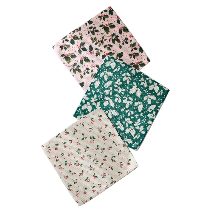 Holiday Quick-Drying Dishcloth Set