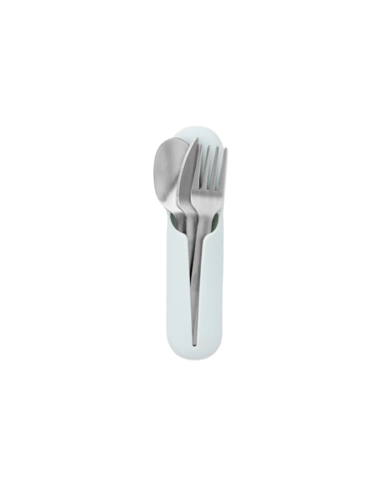 Reusable Utensil Set in Silicone Case