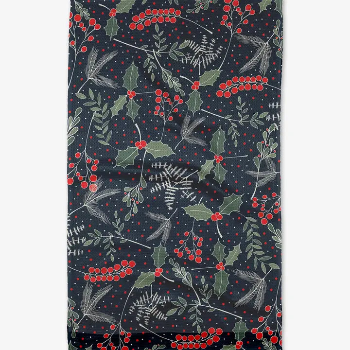 Holiday Quick-Drying Kitchen Tea Towel