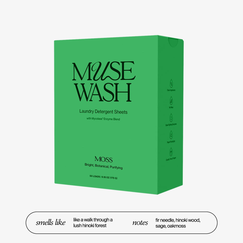 MUSEWASH Laundry Detergent Sheets-50 loads