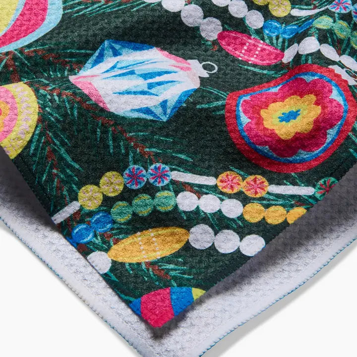 Holiday Quick-Drying Kitchen Tea Towel