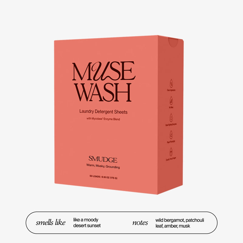 MUSEWASH Laundry Detergent Sheets-50 loads