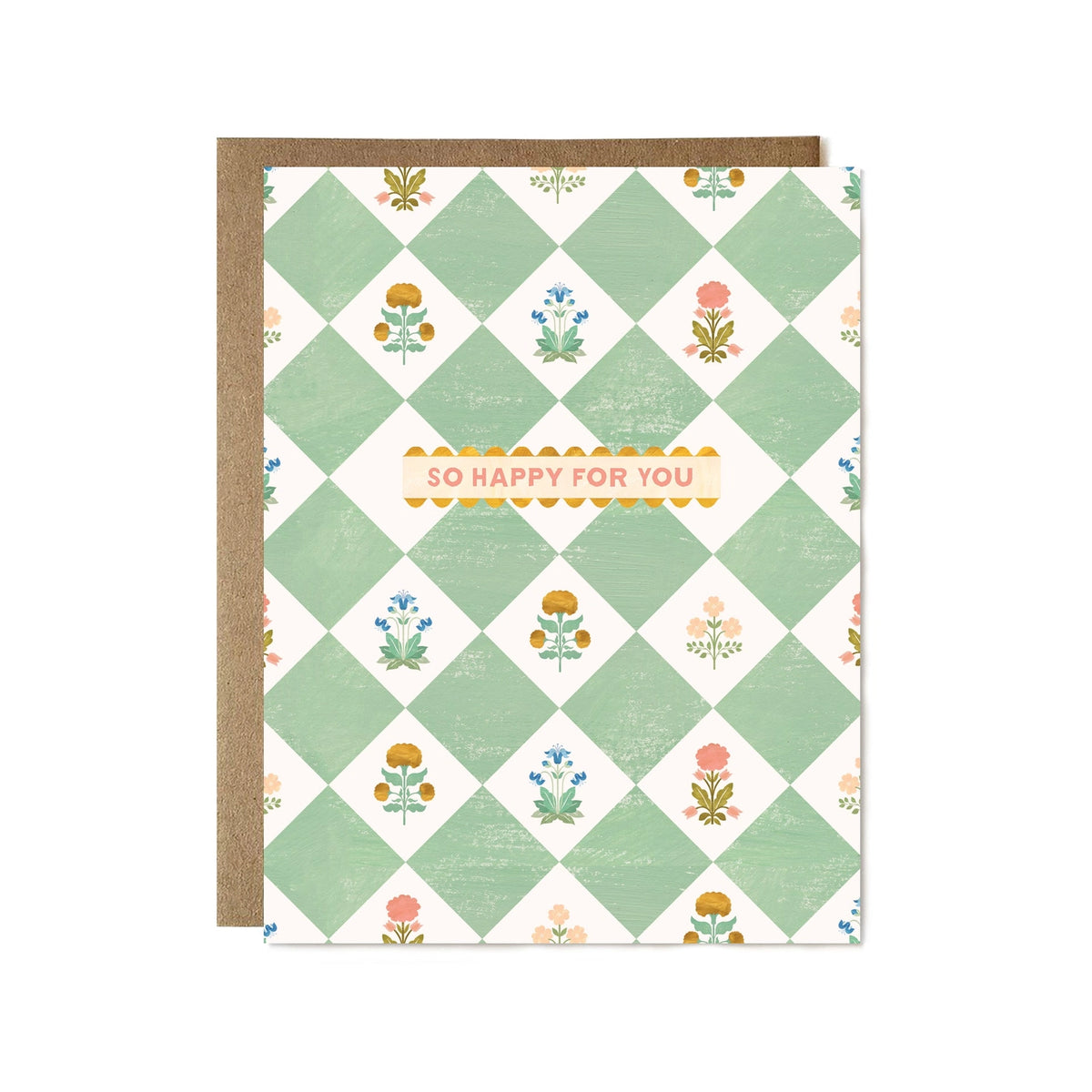 Congratulations Card: So Happy