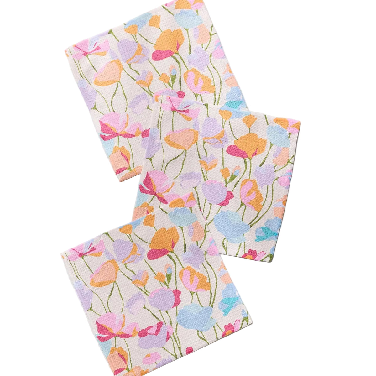 Quick-Drying Dishcloths —  Set of 3